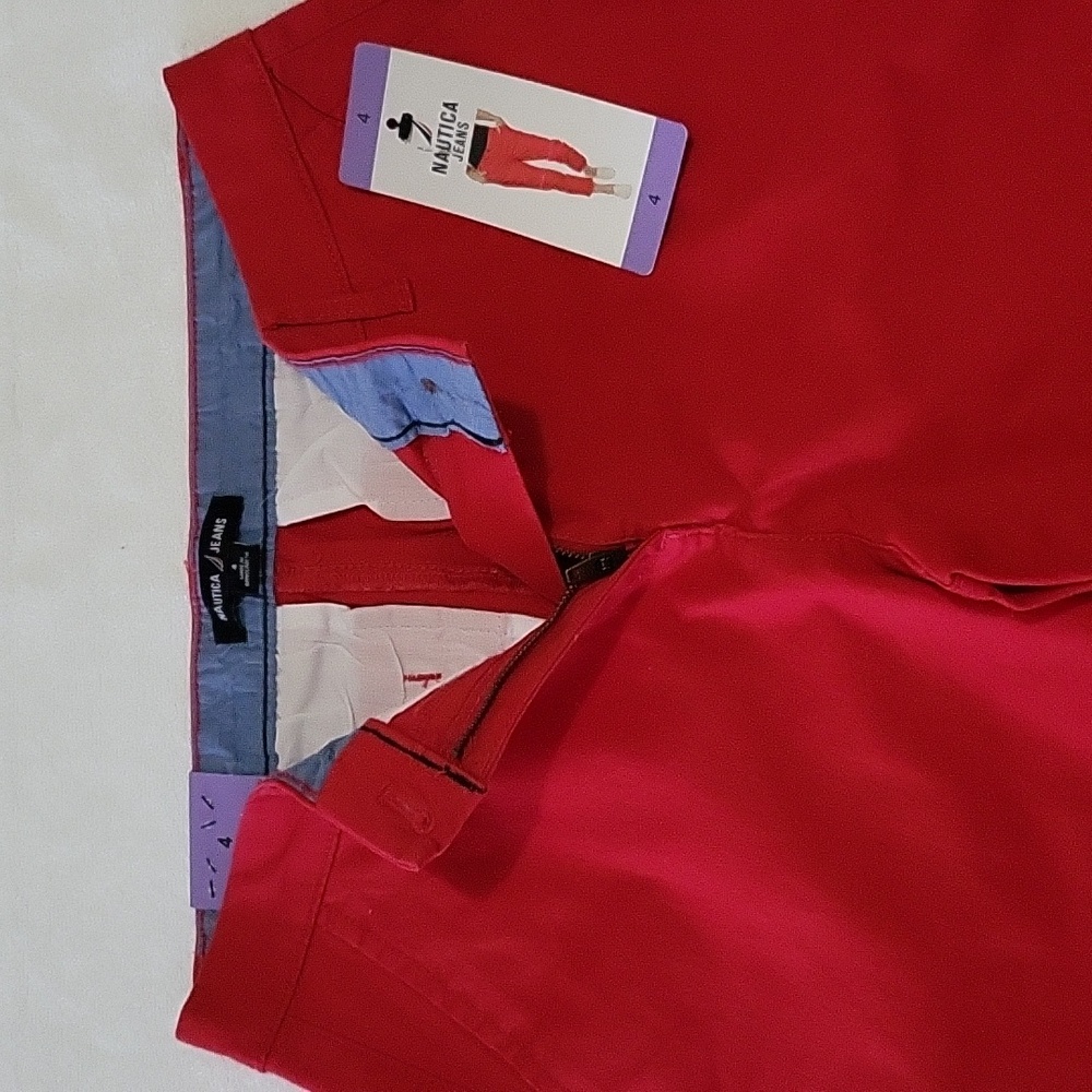 NAUTICA JEAN LADIES CHINO ANKLE PANT - Picture 6 of 8